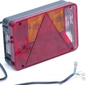 Achterlicht rechts met 1,5m kabel