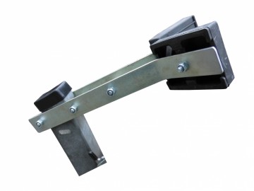 Boegvanger met ijzeren houder - lang