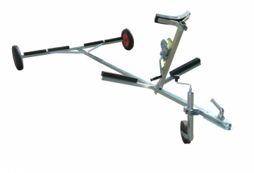 IJzeren strandtrailer extra breed