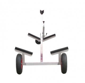 Aluminium strandtrailer