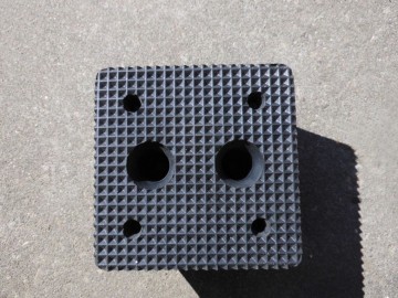 Rubberen stootkussen 14 cm