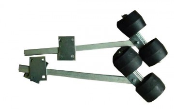 Rubberen standaard kimrollen set