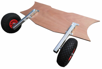 Uitschuifbare strandwielen set