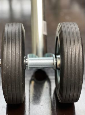 Neuswiel met dubbellucht Ø48 mm