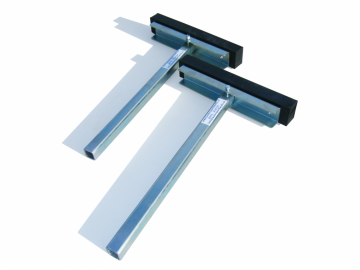 Vaste steunen set op stelpijp