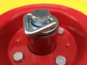 Strandwielenset afneembaar klein (anti-lek)