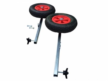 Strandwielen set afneembaar groot