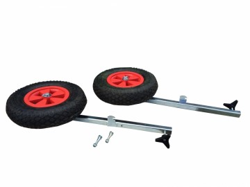 Strandwielen set afneembaar groot