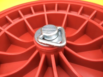 Strandwielen afneembaar groot anti-lek set