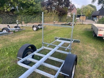 Kanotrailer voor 2 kano's